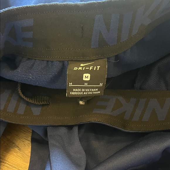 Nike Navy Blue Track Pants - Picture 3 of 3